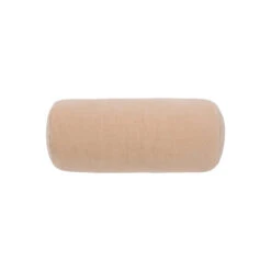 Almonde Buff - Coussin Traversin En Velours 45x20 Cm