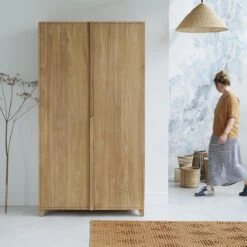 Greta - Armoire En Teck Massif