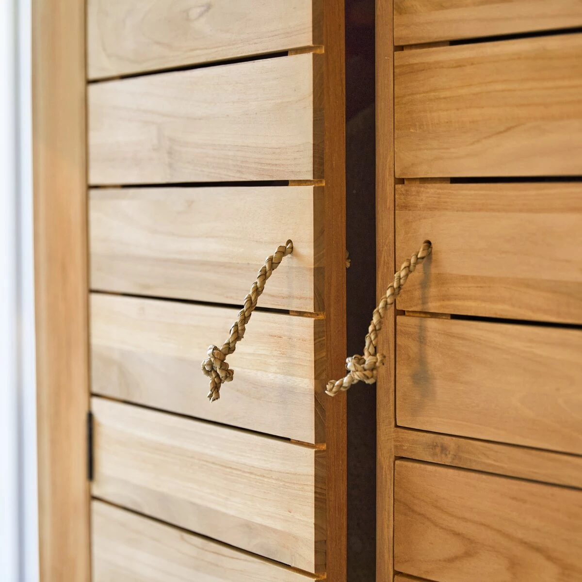 Minimalys - Armoire Penderie En Teck Massif – Image 3