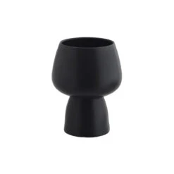 Asar - Vase En Terre Cuite, Black