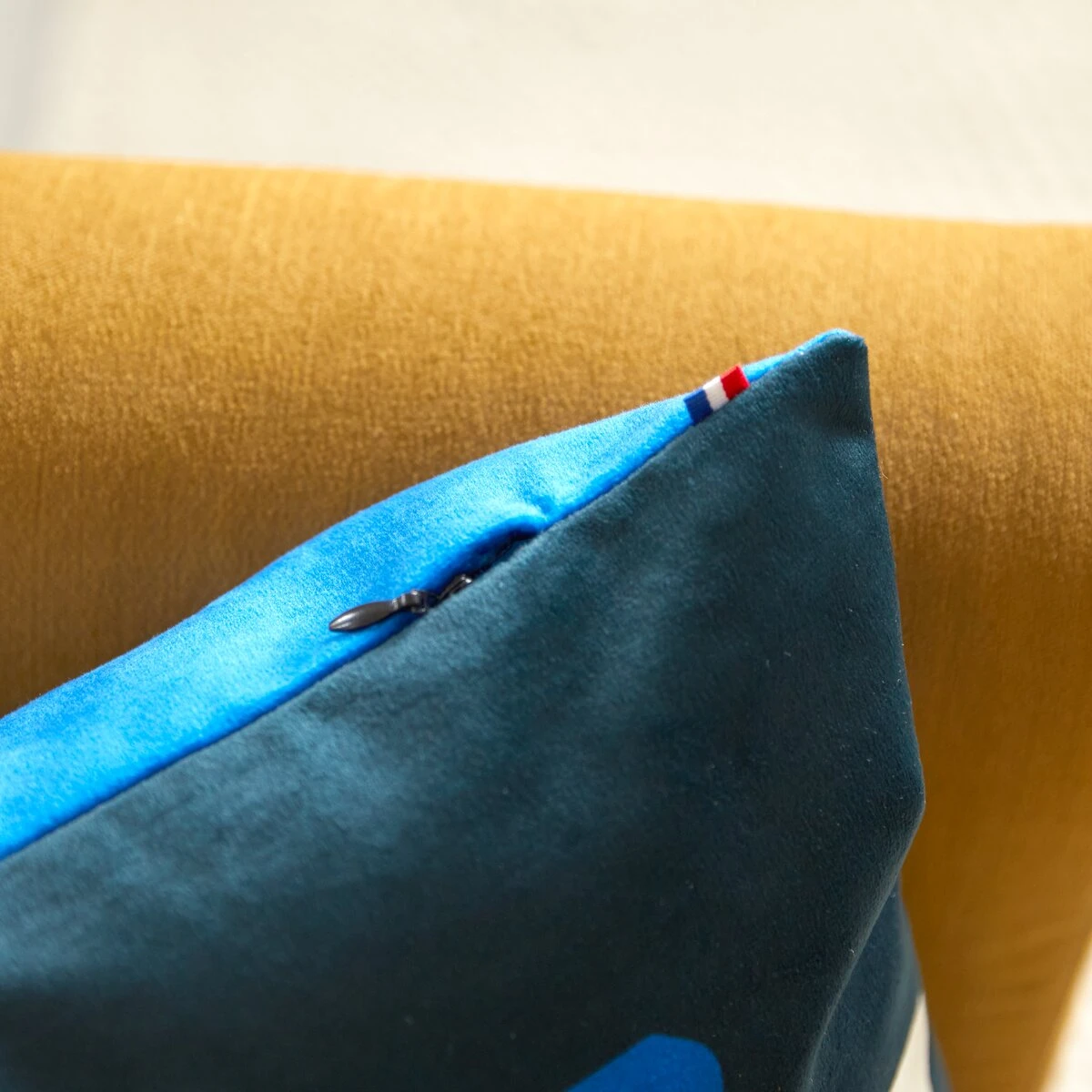 Babylone - Coussin Français 50x30 Cm, Blue – Image 5