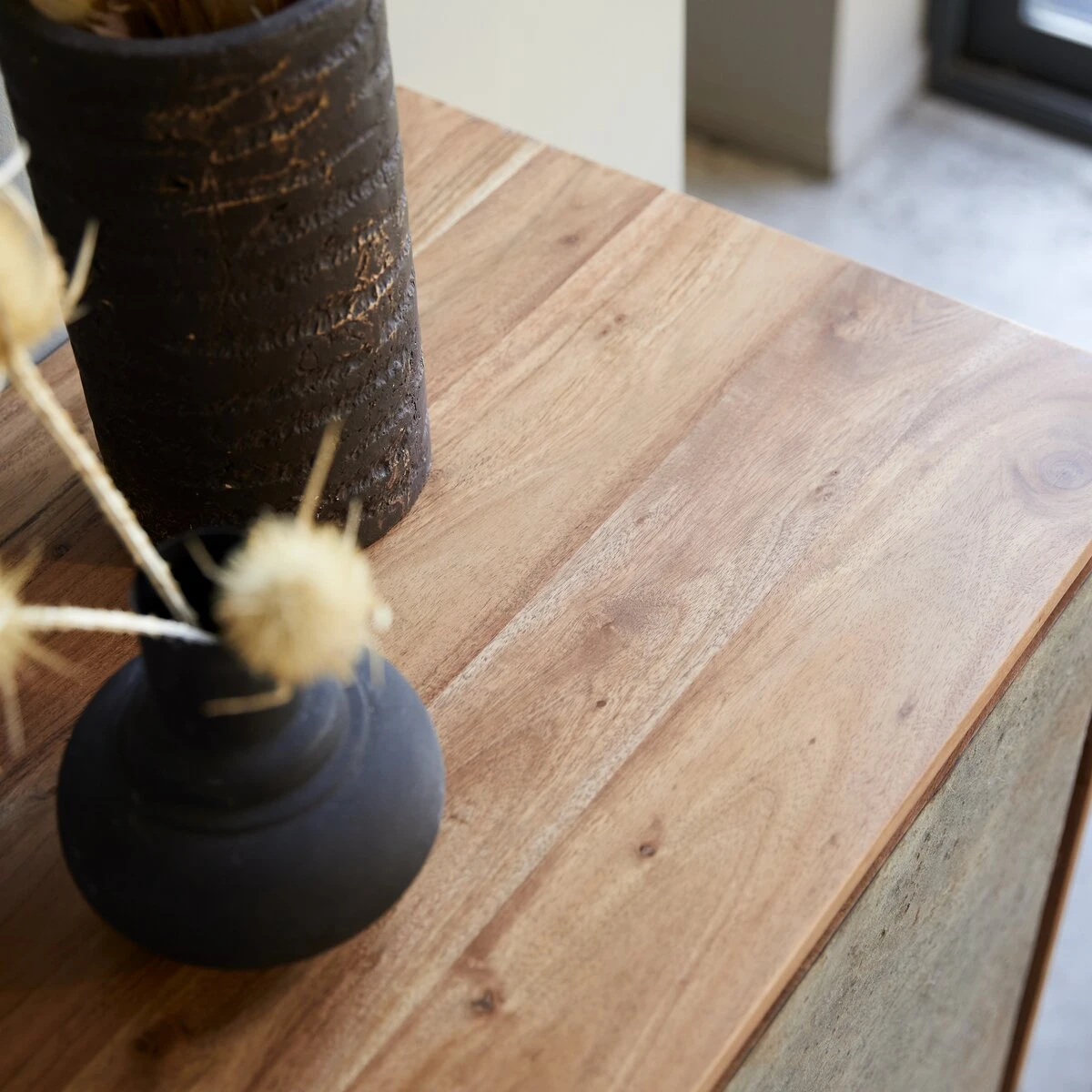 Temis - Bahut Bar En Acacia 90 Cm – Image 3