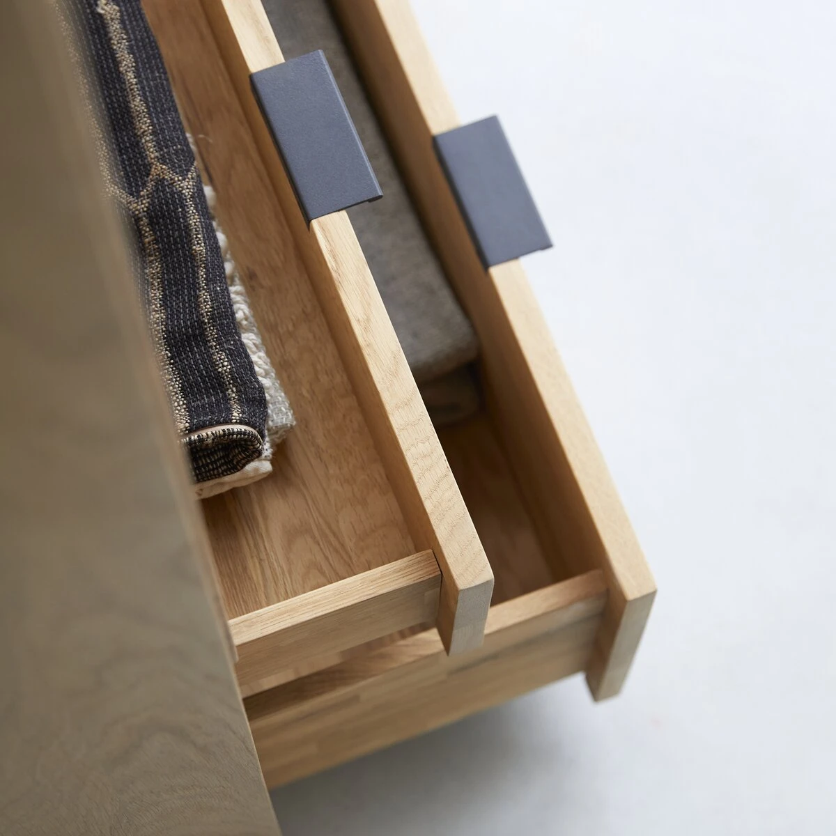 Senson - Bahut En ChĂȘne Massif 110 Cm â Image 6