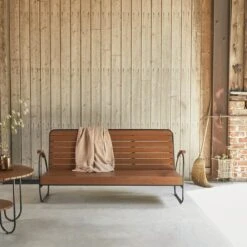 Key Wood - Banc De Jardin En Acacia Massif 3 Places