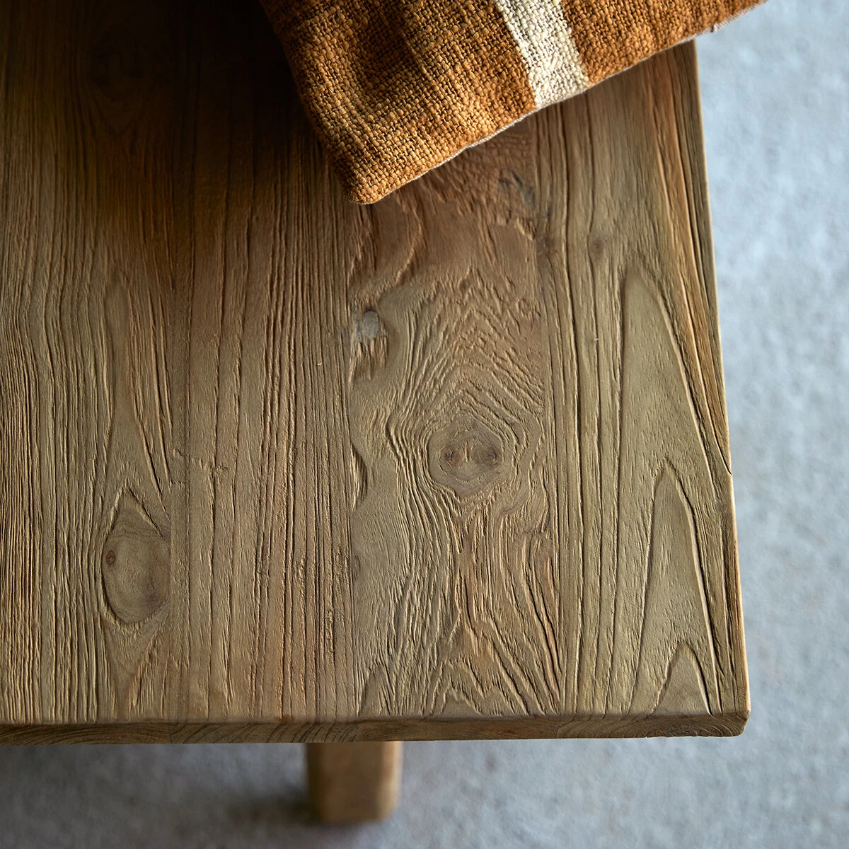 Antonia - Banc Déco En Teck Massif Recyclé – Image 2