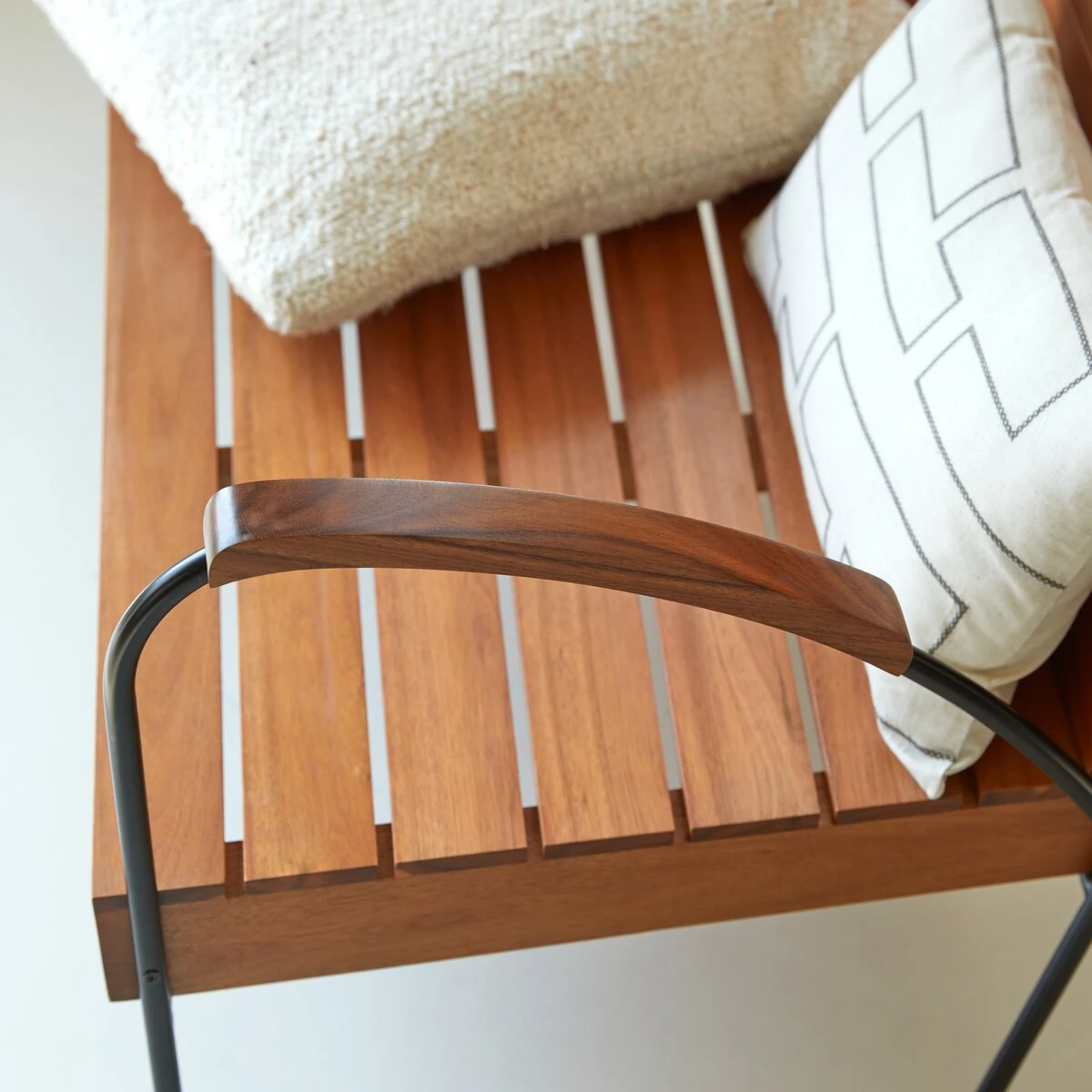 Key Wood - Banc En Acacia Massif – Image 2