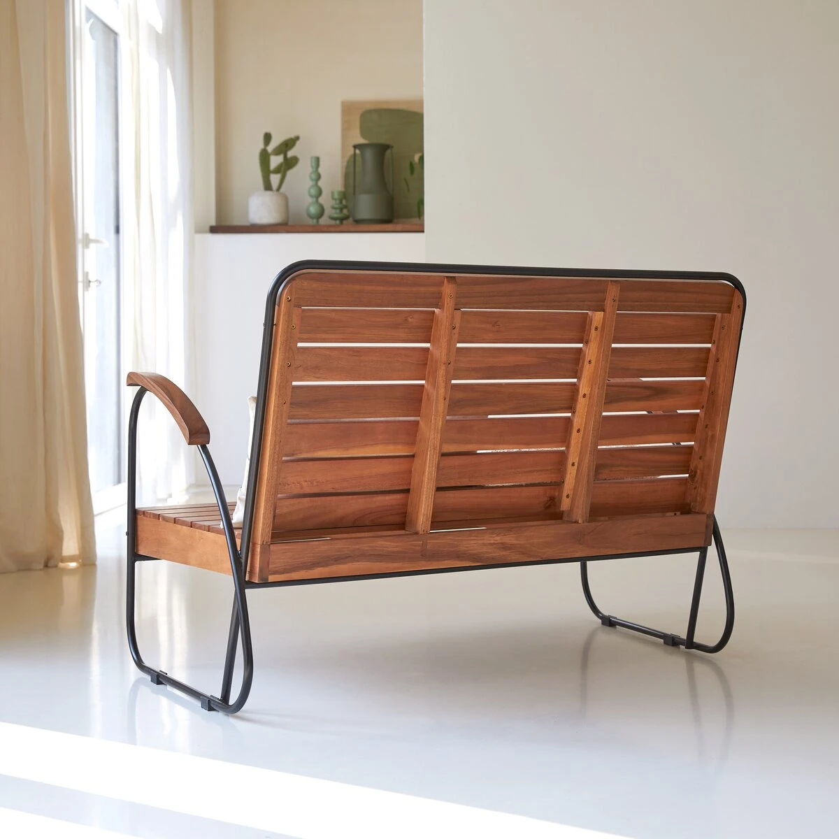 Key Wood - Banc En Acacia Massif – Image 6