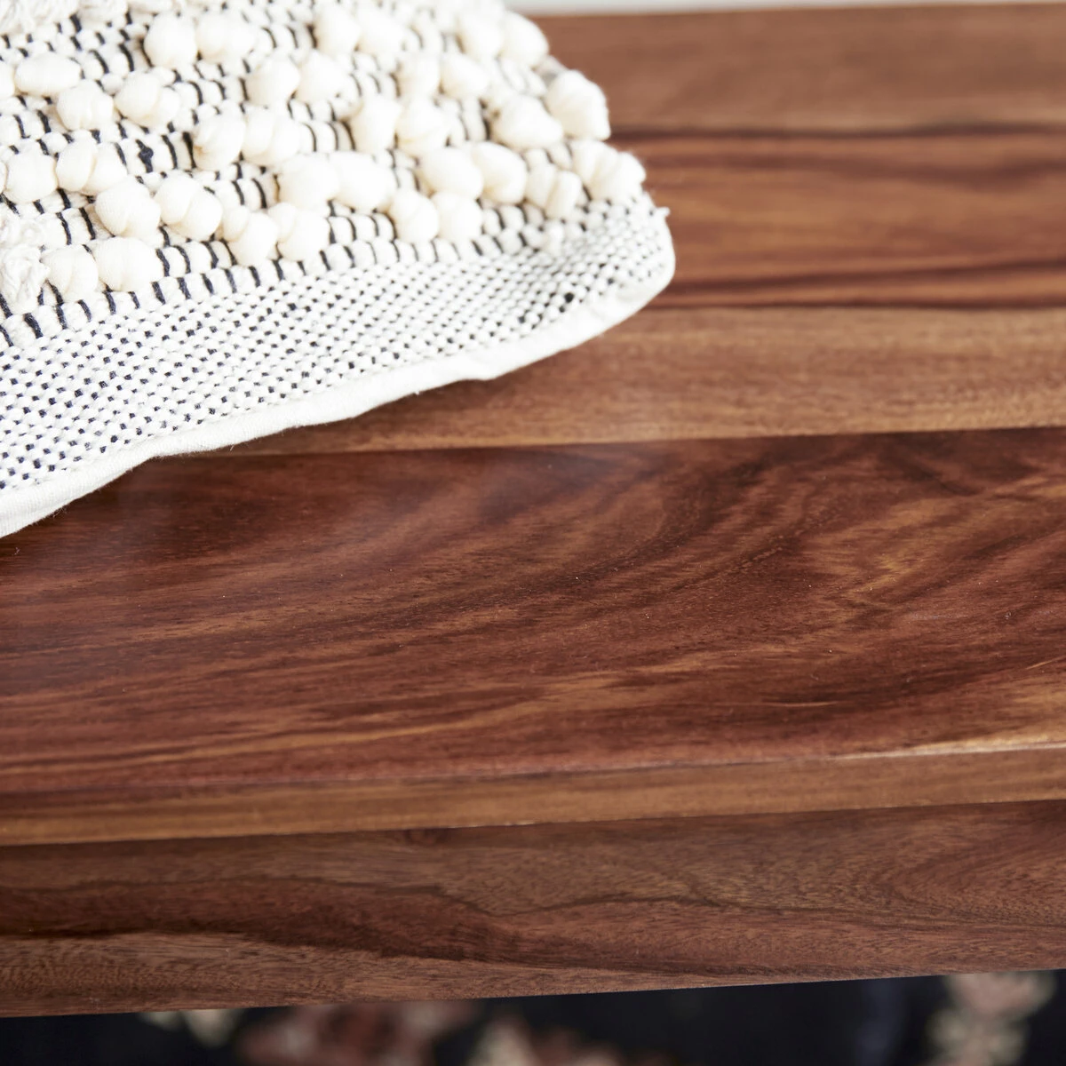 Helga - Banc En Palissandre Massif 180 Cm – Image 3