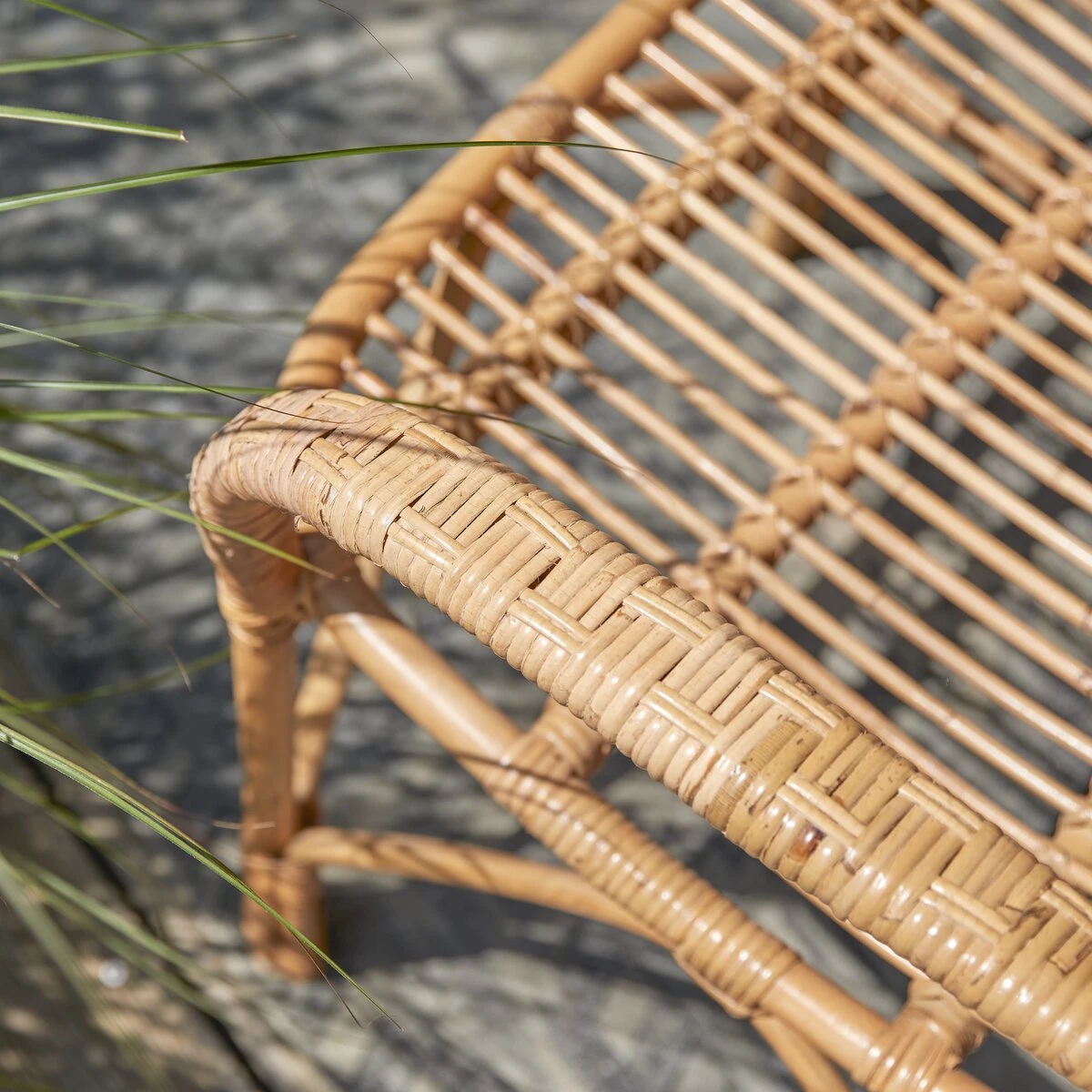 Ondine - Banquette De Jardin En Rotin Naturel – Image 9