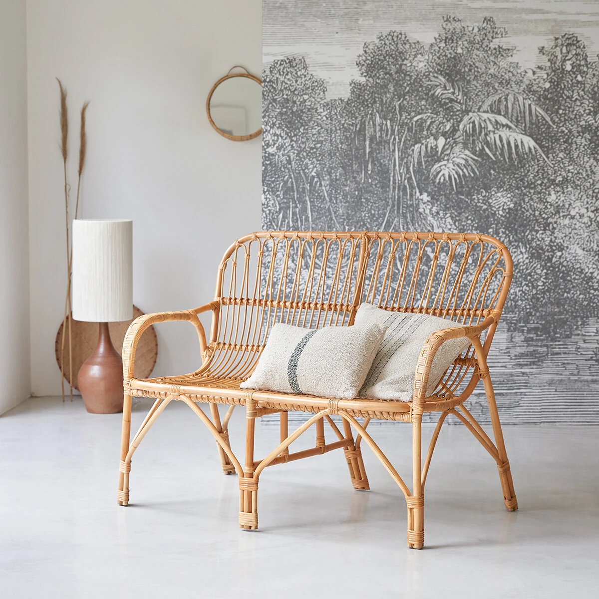 Ondine - Banquette En Rotin Naturel – Image 4