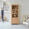 Eden - Bibliothèque En Chêne Massif