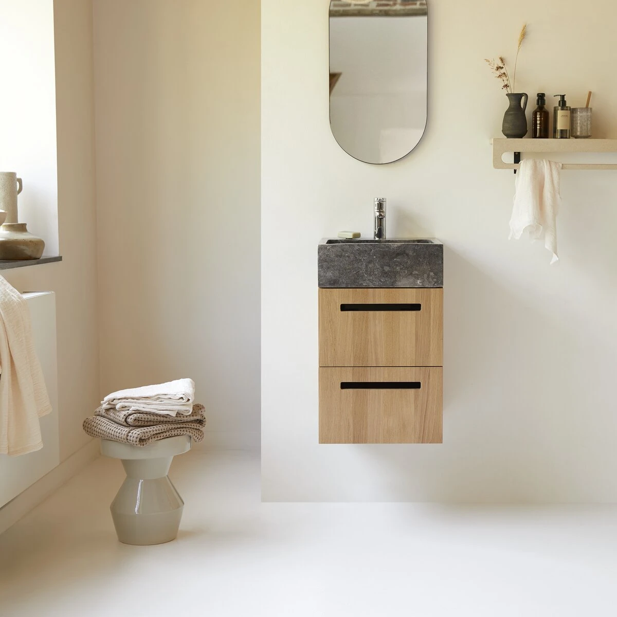 Big - Ensemble De 2 Serviettes En Coton, Milk – Image 3