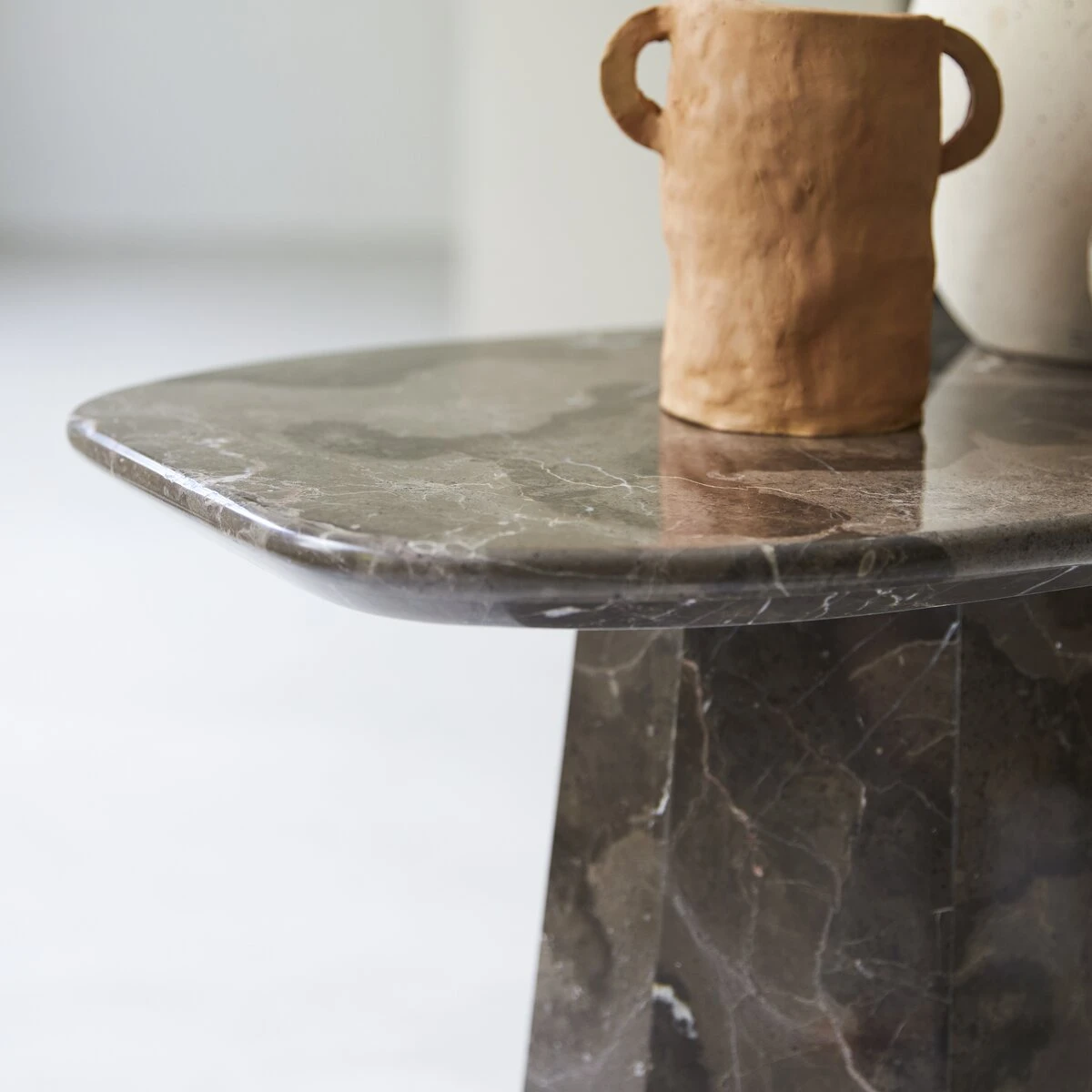 Keesog - Bout De Canapé En Marbre Brown – Image 6