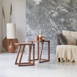 Gaspard - Bouts De Canapé En Palissandre Massif