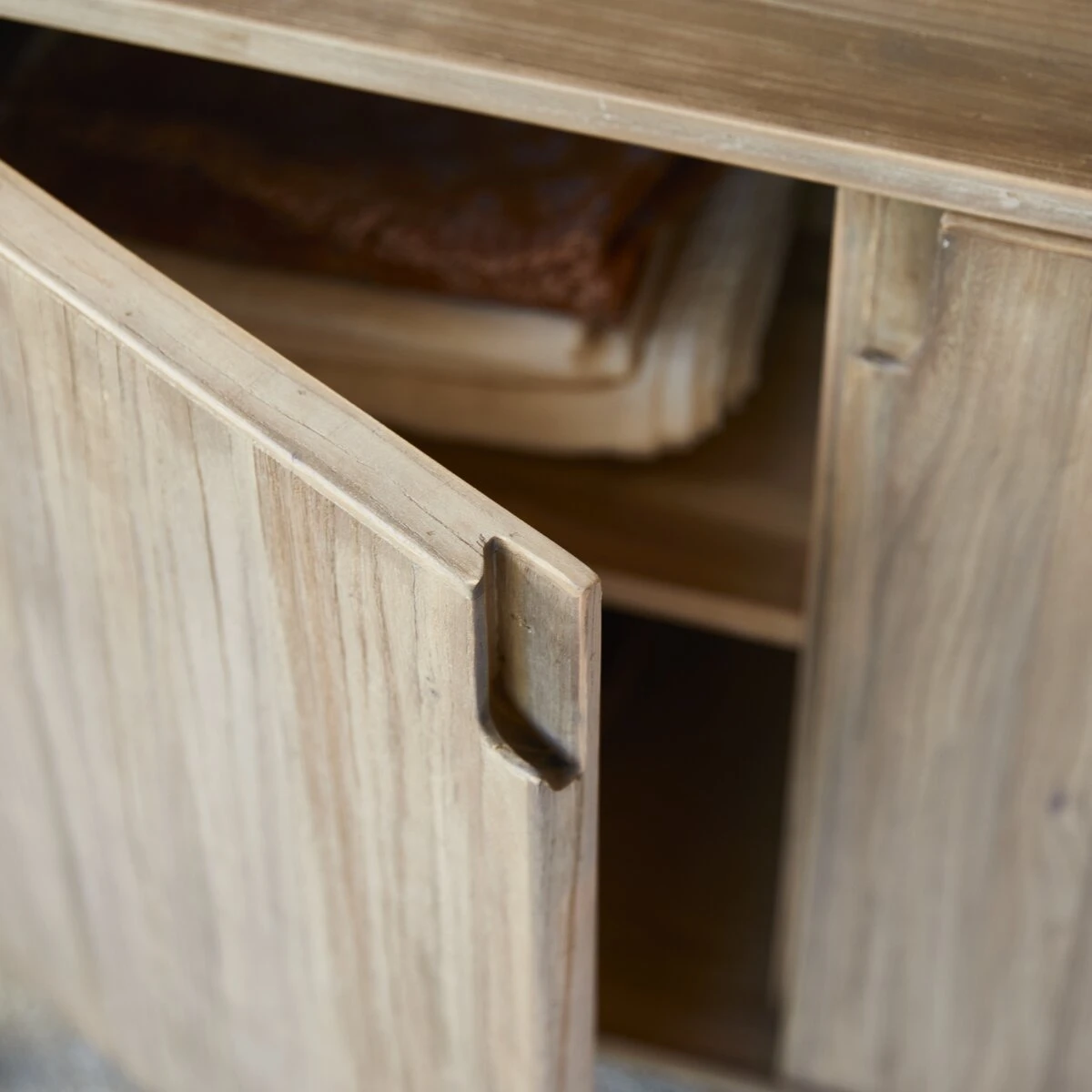 Hazel - Buffet En Pin Et Orme Massifs Recyclés 155 Cm – Image 7