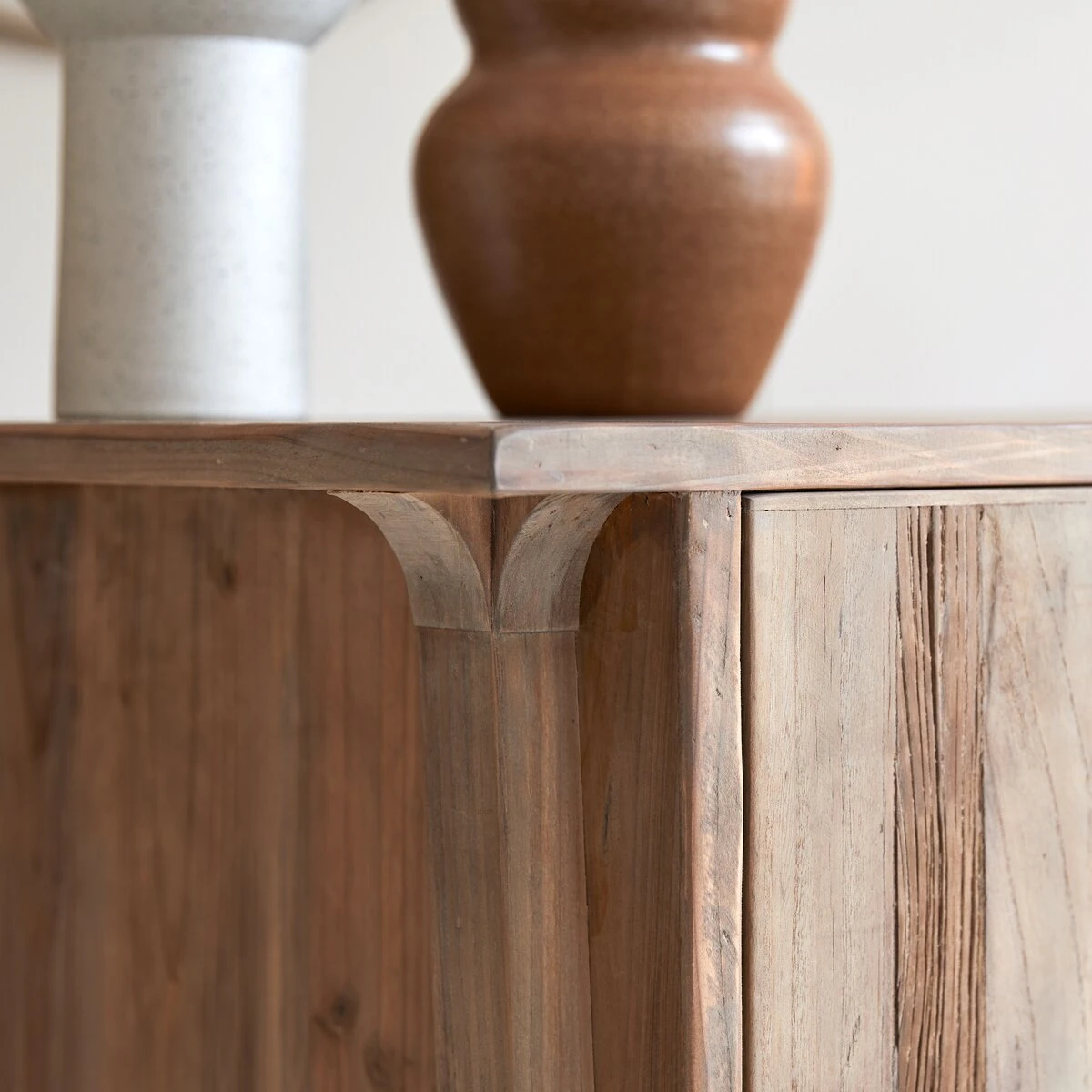 Hazel - Buffet En Pin Et Orme Massifs Recyclés 200 Cm – Image 6