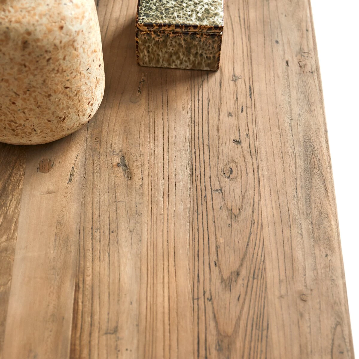 Kim - Bureau En Pin Et Orme Recyclés – Image 3