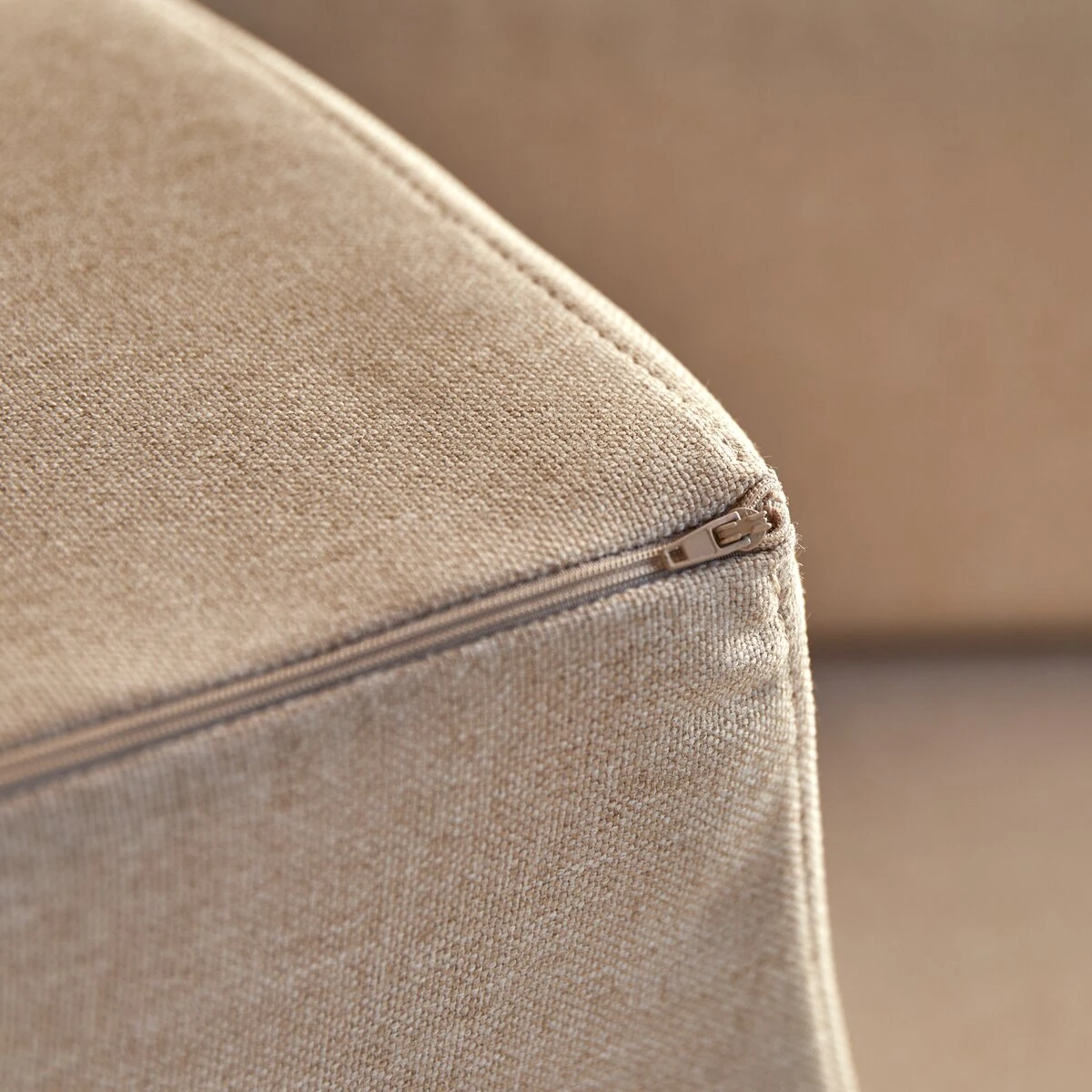 Finn - Canapé D'angle Droit En Tissu écru 270 X 180 Cm, 4 Places – Image 8