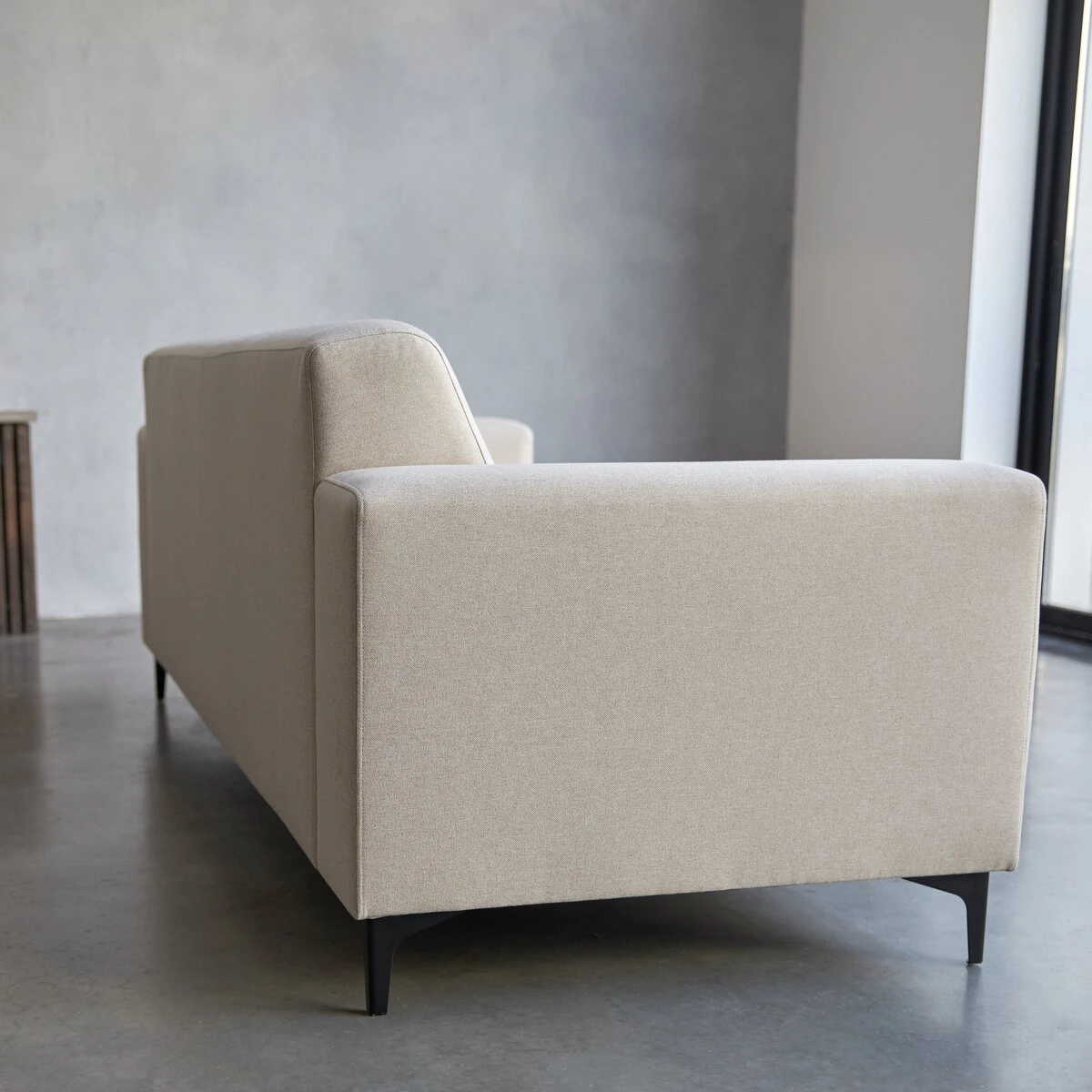 Lars - Canapé En Tissu 3 Places écru – Image 6