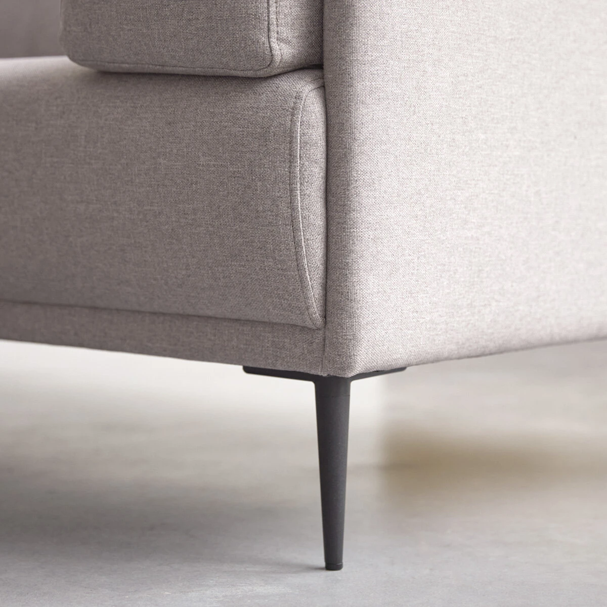 Finn - Canapé En Tissu Gris 3 Places – Image 5