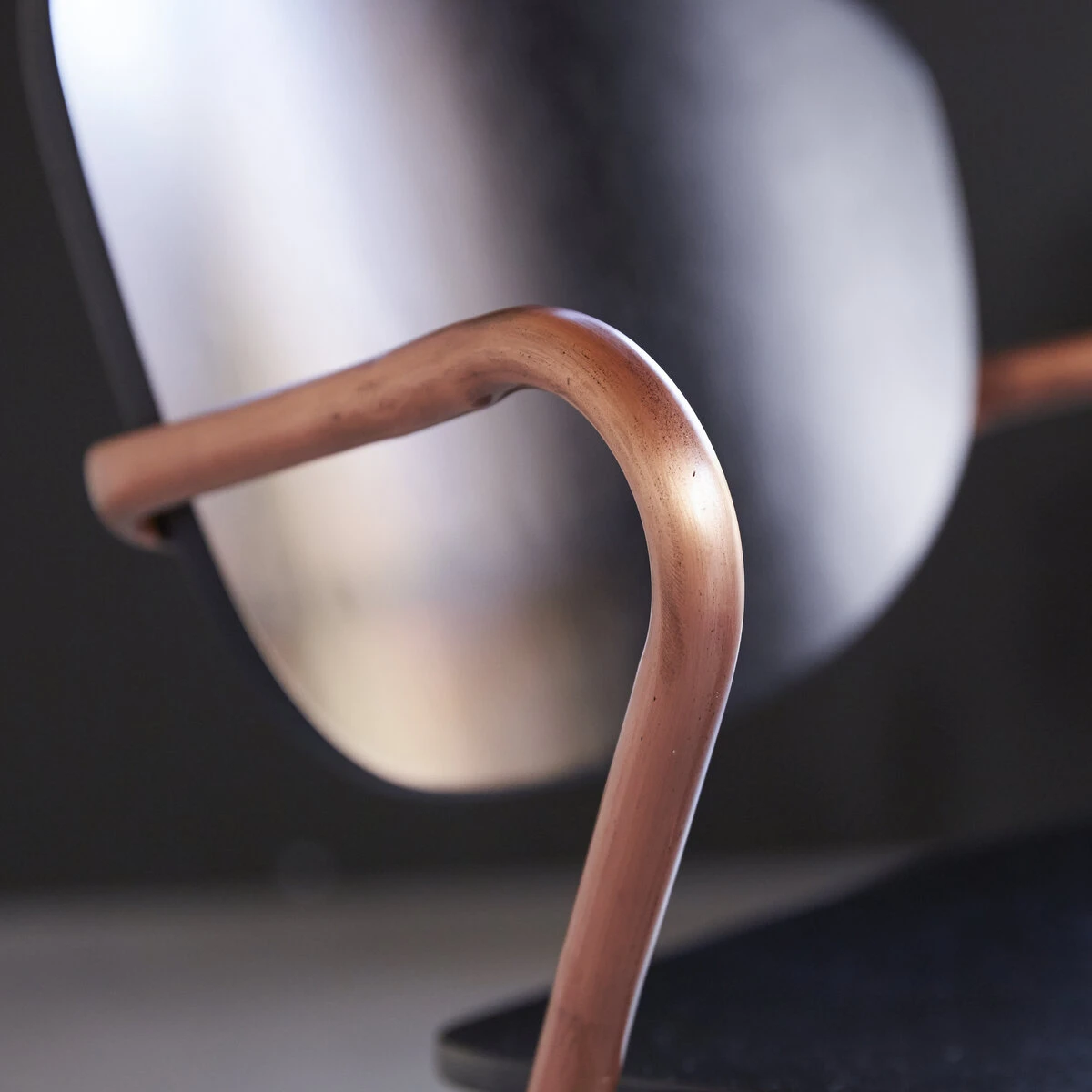 Ada - Chaise En Chêne Et Métal – Image 7