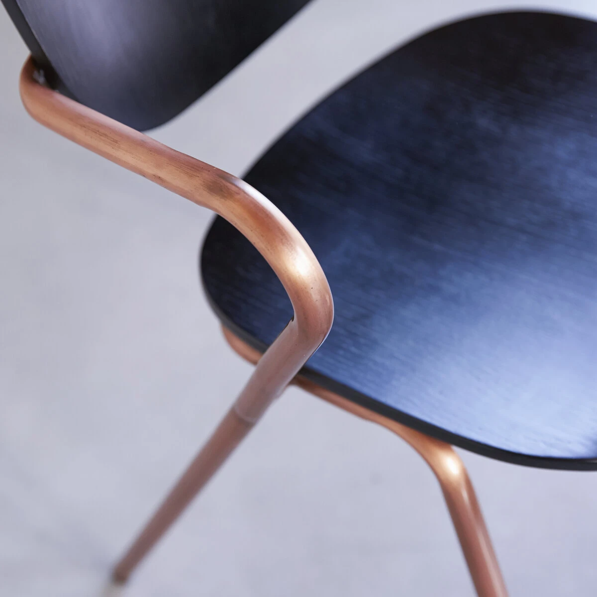 Ada - Chaise En Chêne Et Métal – Image 8