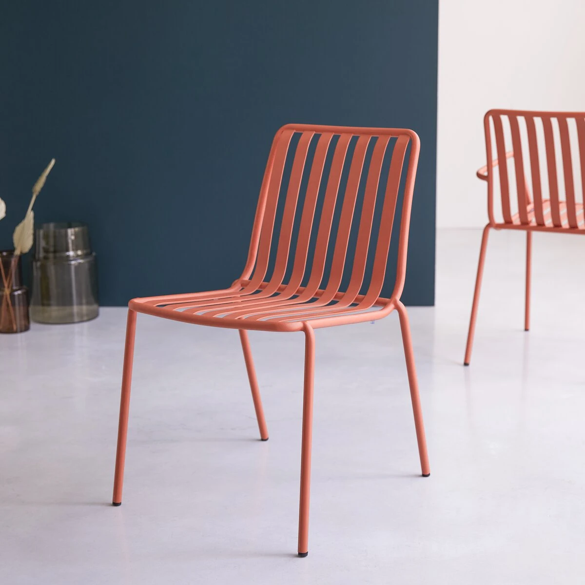 Gaby - Chaise En Métal Orange – Image 2