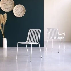 Gaby - Chaise En Métal White
