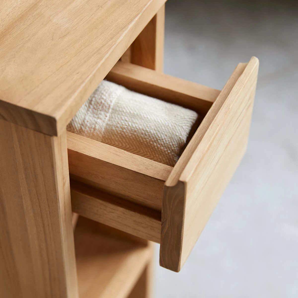 Eden - Chevet En Teck Massif – Image 2