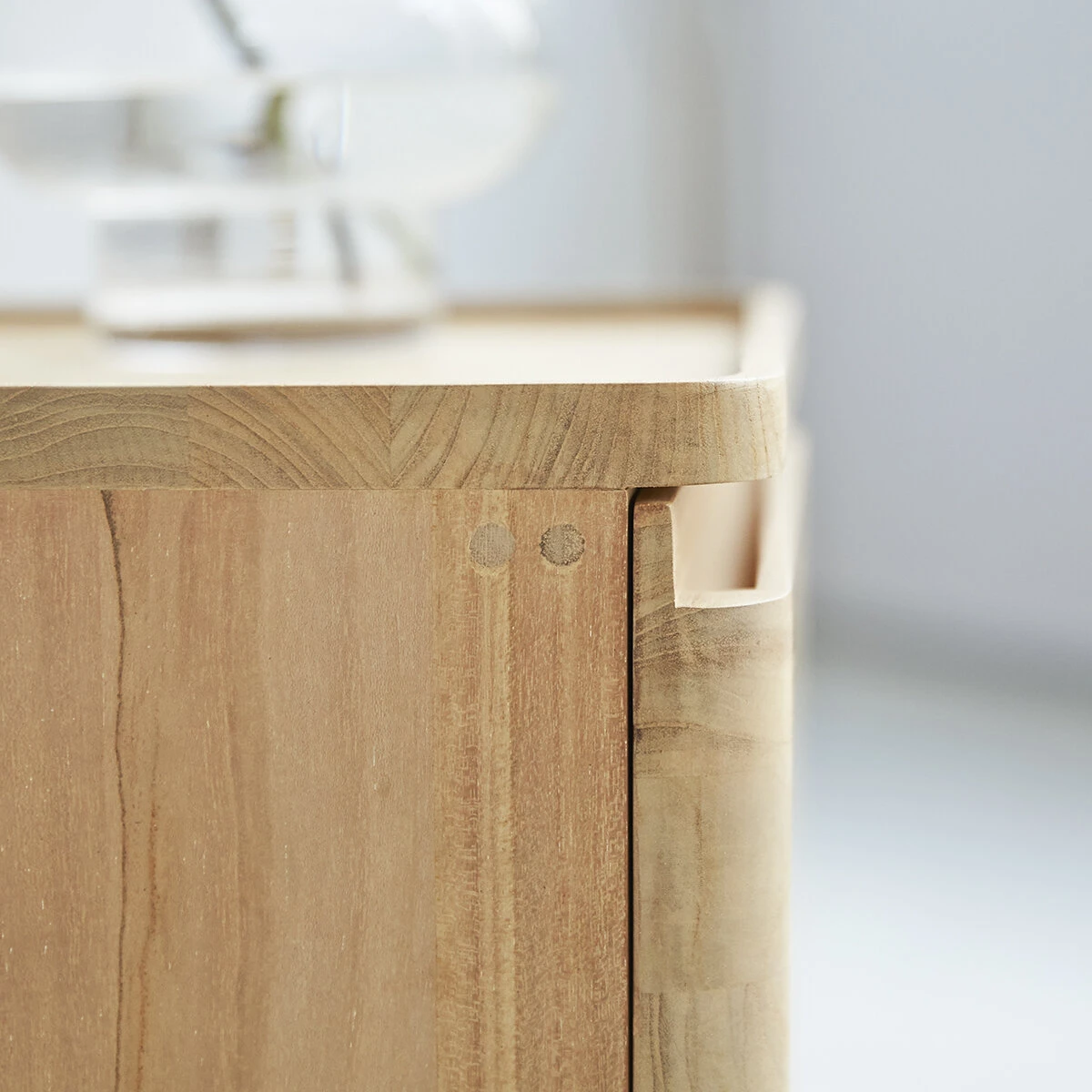 Nino - Chevet En Teck Massif – Image 3