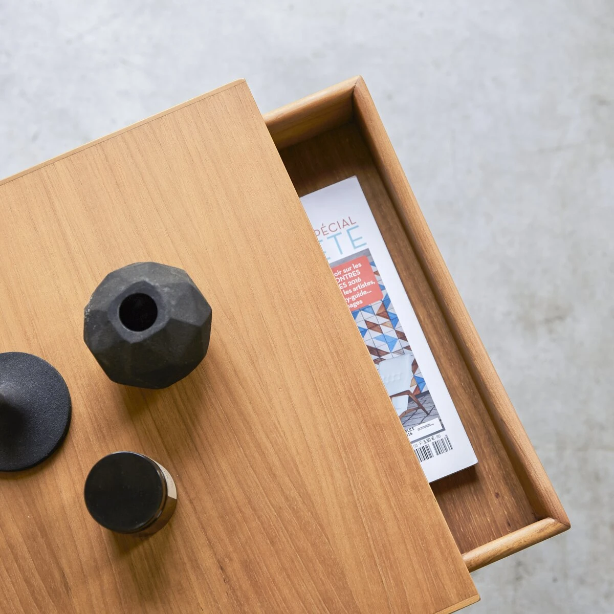 Simen - Chevet En Teck – Image 3