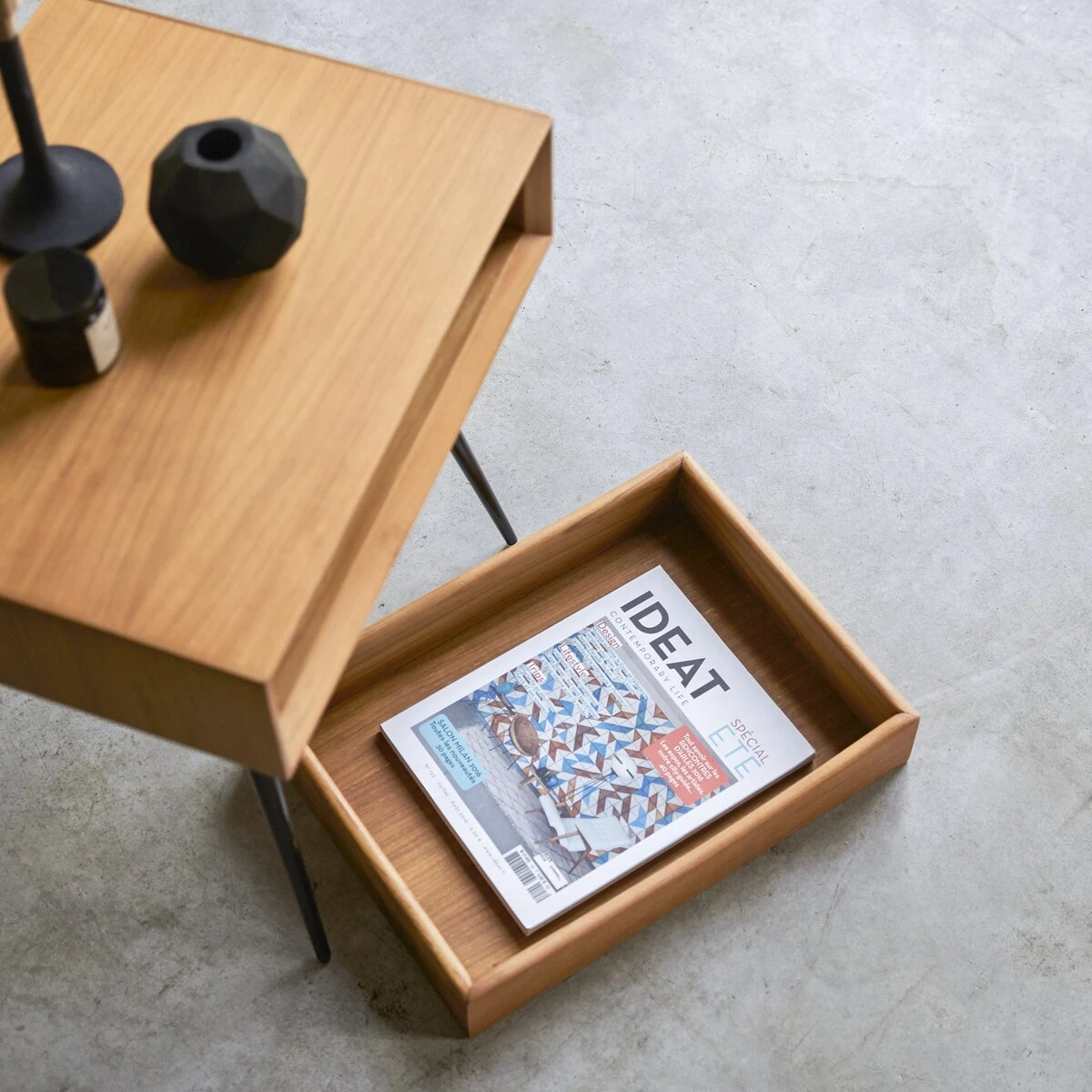 Simen - Chevet En Teck – Image 5