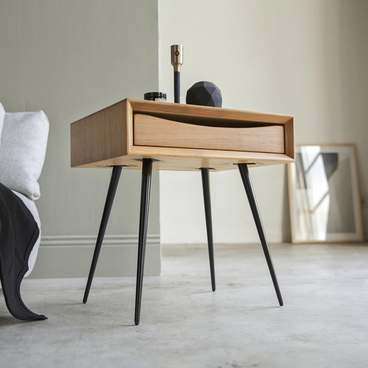 Simen - Chevet En Teck – Image 7