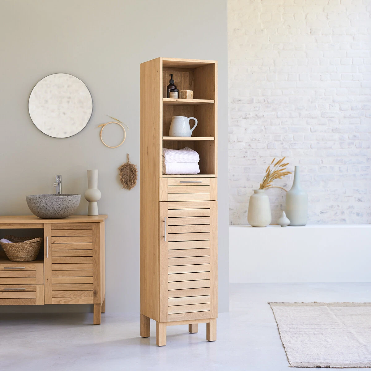 Soho - Colonne En ChĂȘne Massif â Image 4