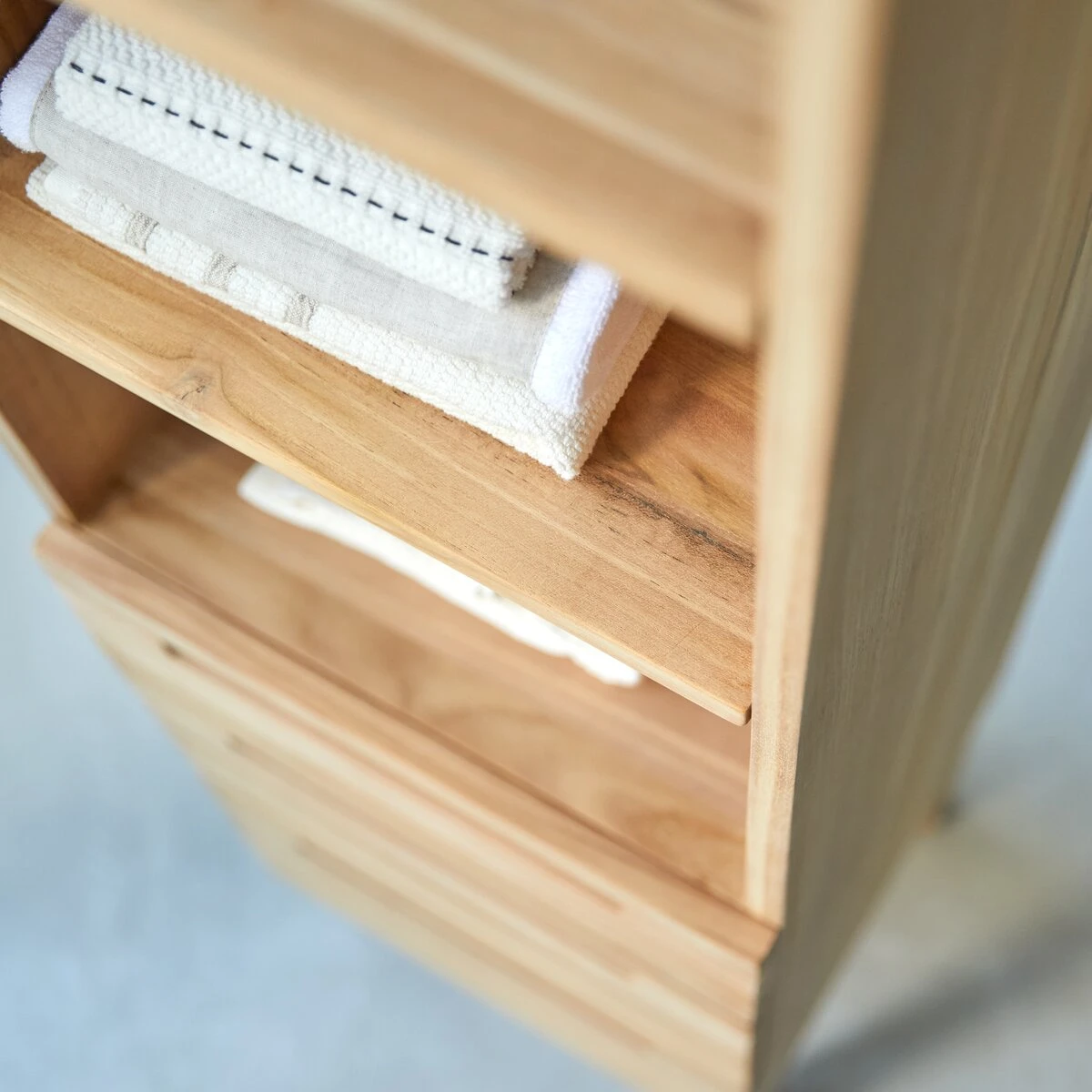 Slats - Colonne En Teck Massif – Image 5