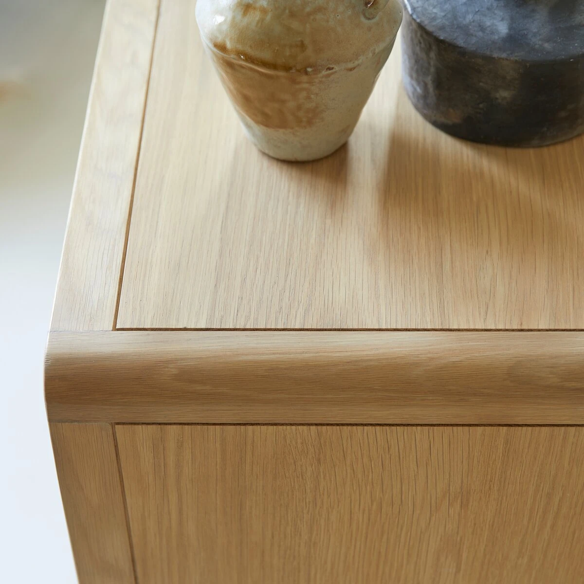 Come - Commode De Rangement En ChĂȘne Massif Et Cannage â Image 4