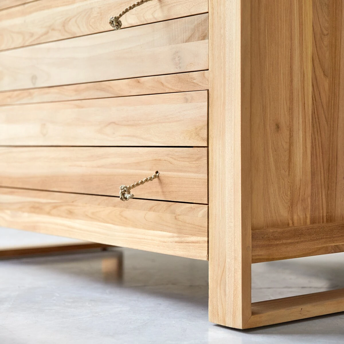 Minimalys - Commode De Rangement En Teck Massif – Image 5