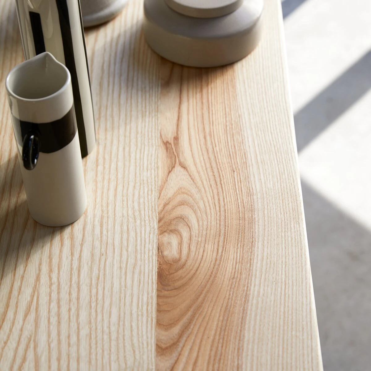 Josef - Console En Frêne Olivier Massif Français – Image 2