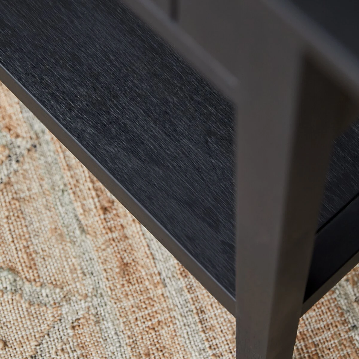 Thaki Black - Console En Pin Massif 2 Tiroirs – Image 7