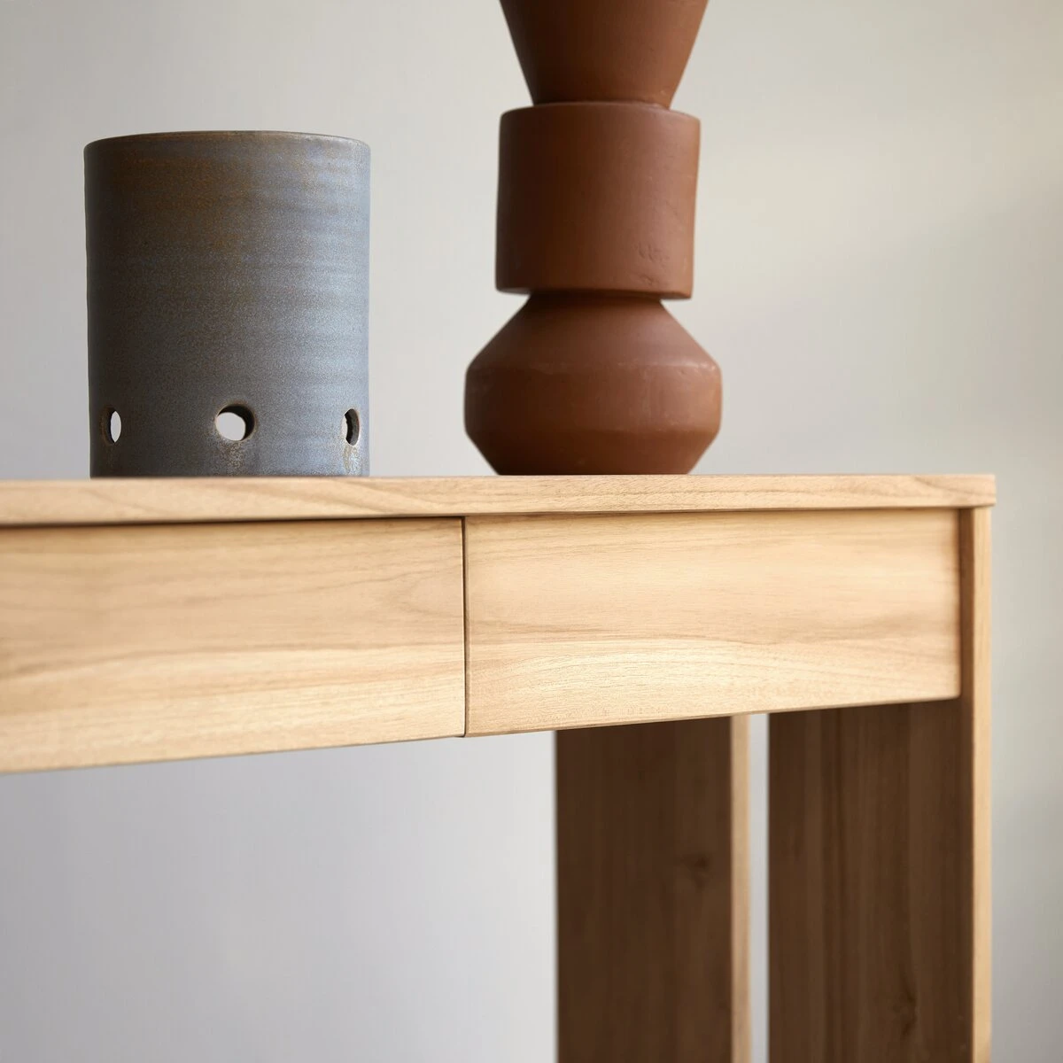 Eden - Console En Teck Massif – Image 5