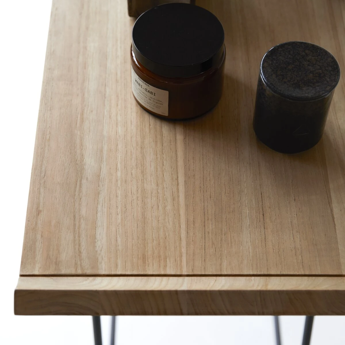 Ema - Console En Teck Massif Et Métal – Image 7