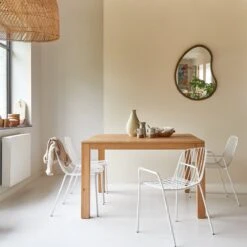 Eden - Table En Chêne Massif 4-6 Pers