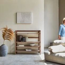 Esmée - Bibliothèque En Noyer