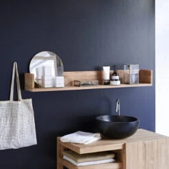 Arty - Etagère De Salle De Bain En Teck Massif