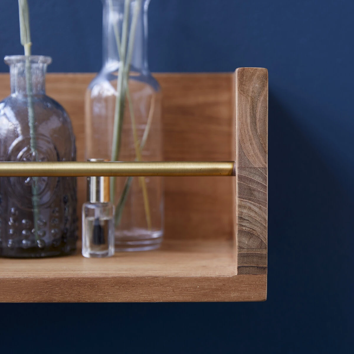 Sasha - Etagère De Salle De Bain En Teck Massif 60 Cm – Image 3