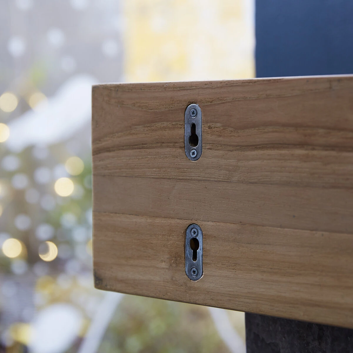 Sasha - Etagère De Salle De Bain En Teck Massif 60 Cm – Image 4