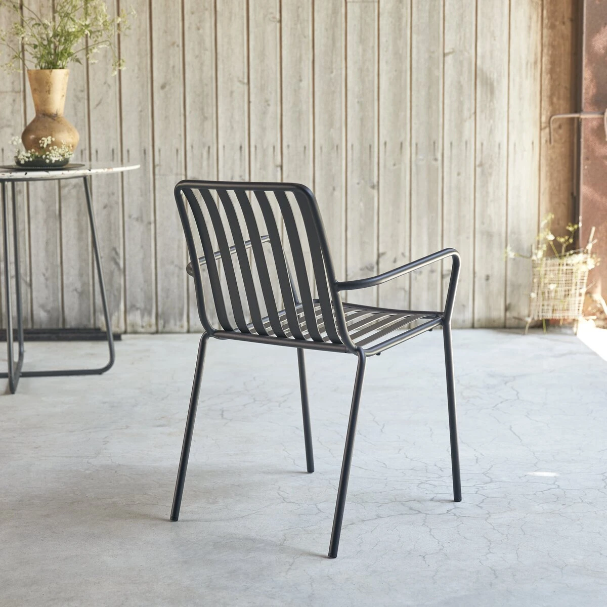 Gaby - Fauteuil De Jardin En Métal Black – Image 5