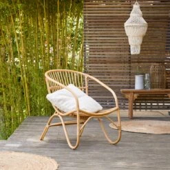 Mutine - Fauteuil De Jardin En Rotin