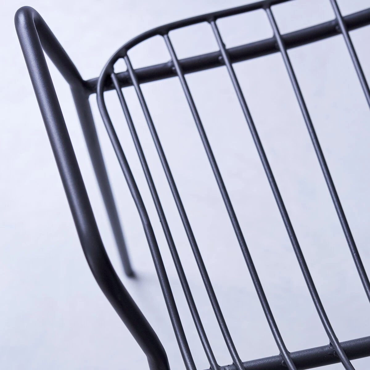 Arty - Fauteuil En Métal Dark Grey – Image 5