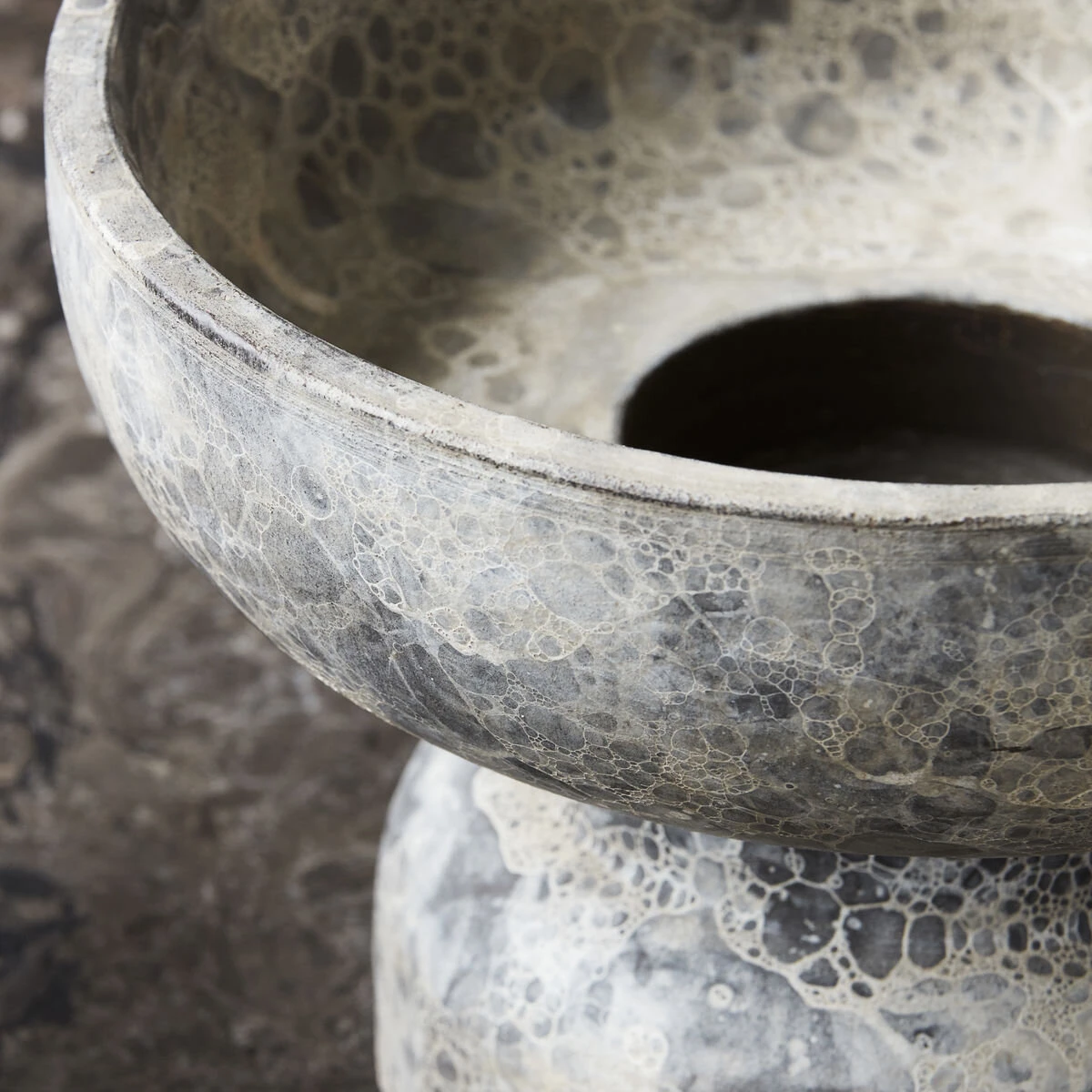 Ancient - Porte Bougie En Céramique – Image 4